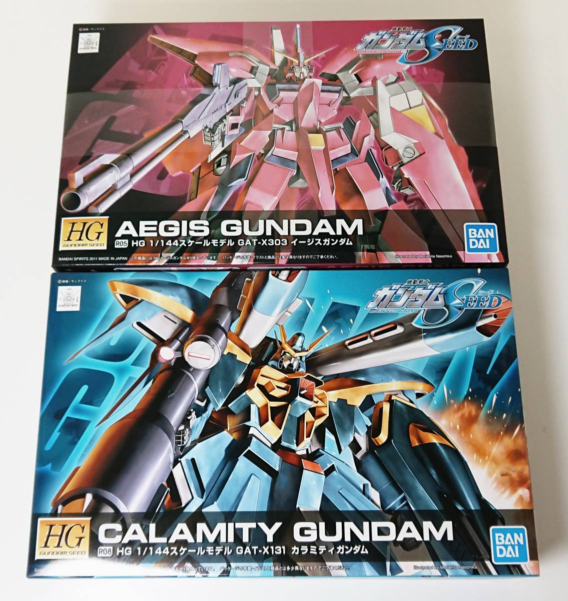 HG 1/144 カラミティガンダム イージスガンダム 2体セット ガンダム 