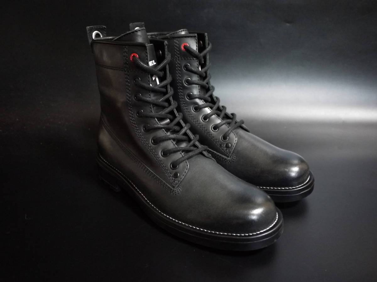 新品 DIESEL ディーゼル【27cm】ヒールロゴ D-THROUPER DBB W Z サイド 