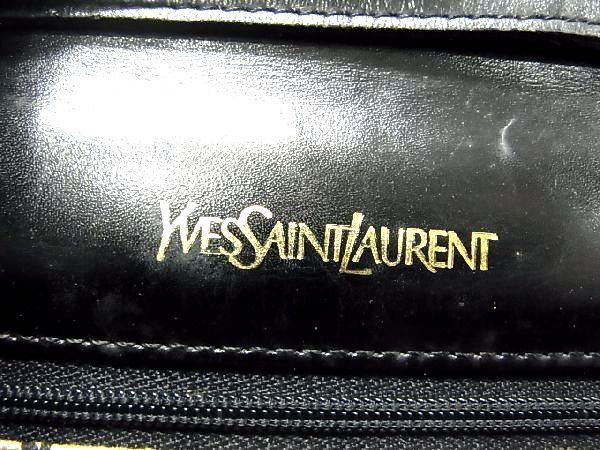 1円 YVES SAINT LAURENT イヴサンローラン ヴィンテージ レザー×ボア