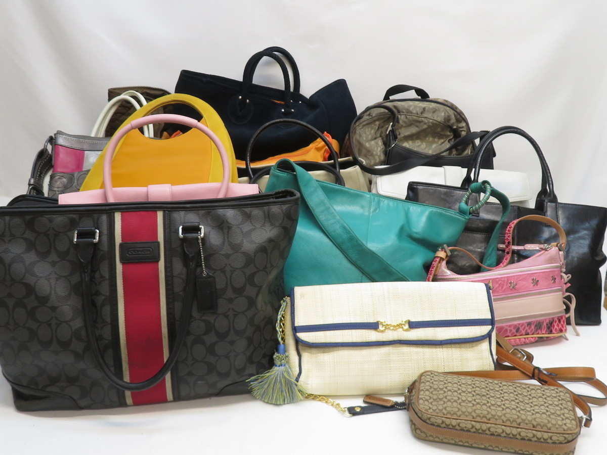 新作，SALE COACH TATRAS Kate Spade 等 ブランド まとめ売り ハンドバッグ ショルダーバッグ トートバッグ リュック 等 20点 1円スタート #510(その他)｜売買されたオークション情報、yahooの商品情報をアーカイ その他