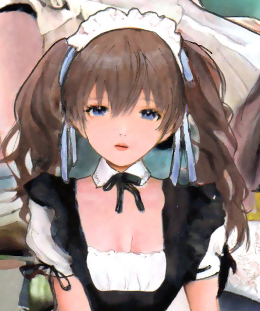 侍女見習いを探して 手描きオリジナルイラスト 手描きイラスト 売買されたオークション情報 Yahooの商品情報をアーカイブ公開 オークファン Aucfan Com