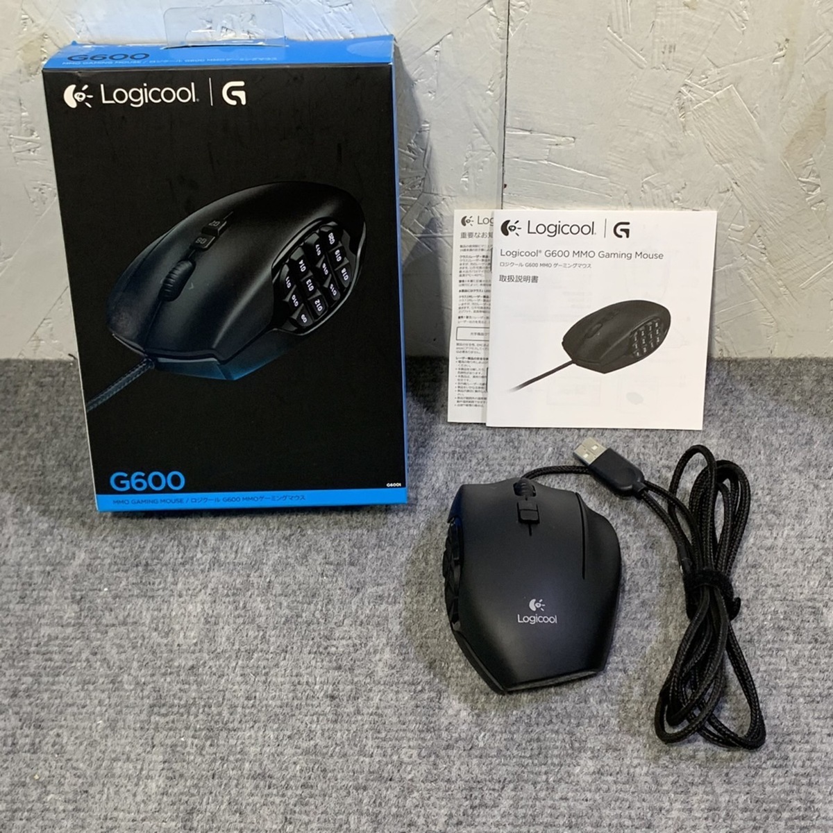 Gaming mouse ロジクール マウス有線 Logicool ロジクール MMO