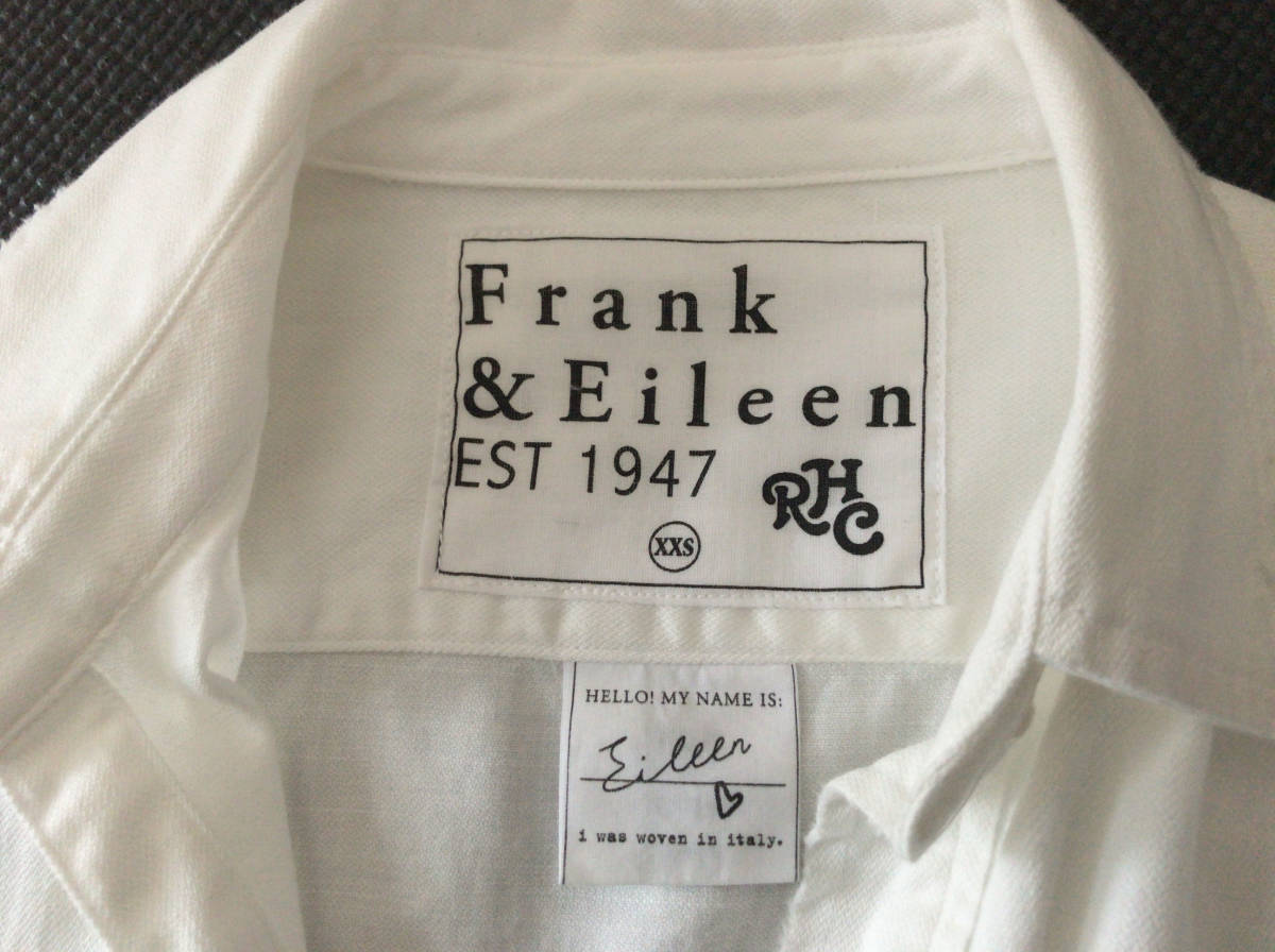定価32,400円】ロンハーマン 別注 RHC × Frank&Eileen “ R刺繍 