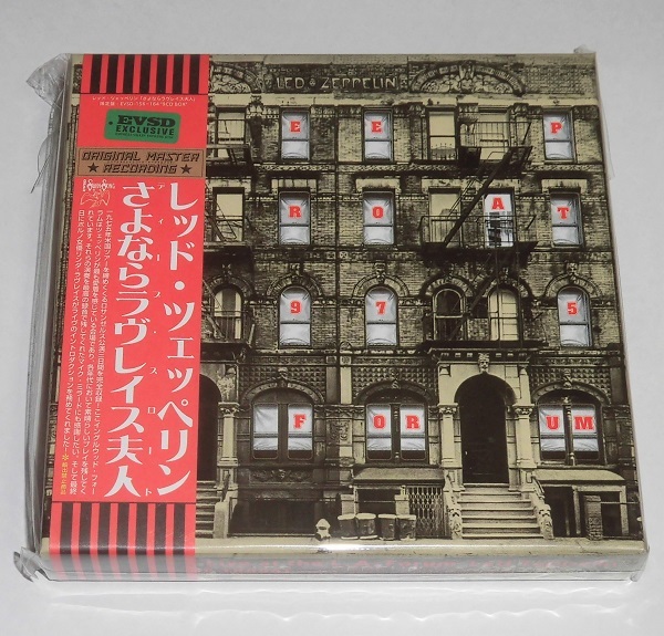 美品 9CD BOX レッド・ツェッペリン さよならラヴレイス夫人 LED