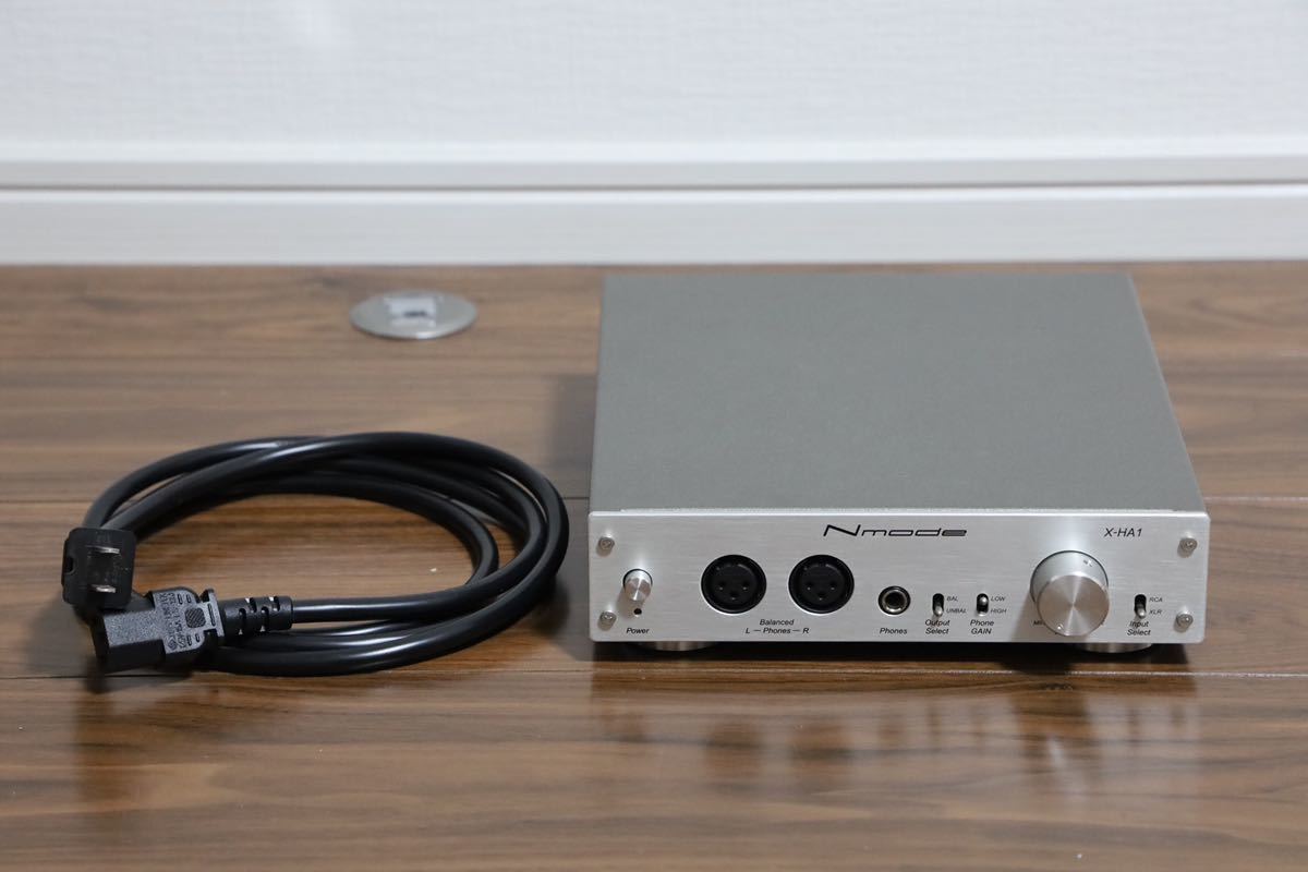 NMODE X-HA1 ヘッドホンアンプ 良品 X-HA1 Nmode 1ビットデジタル