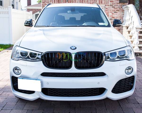 新作登場，新品 最上級品質 BMW F25 後期 X3 F26 X4 フロントグリル 光沢黒 セット ABS製 シングルバー 艶あり黒(フロント)｜売買されたオークション情報、yahooの商品情報をアーカイブ公開 - オークファン BMW用