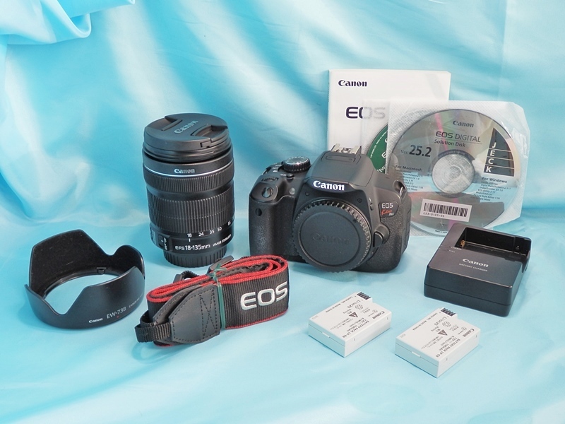 ◇ Canon / EOS Kiss X6i EF-S 18-135 IS STM レンズキット ◇デジタル