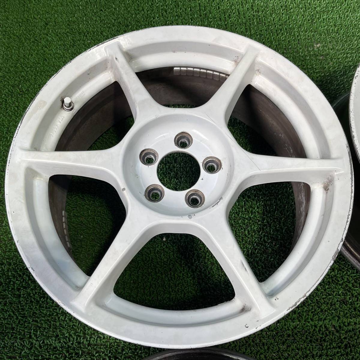 ☆first製 Buddyclub P-1 Racing 17インチ 7J +43 5H PCD100 アルミ  