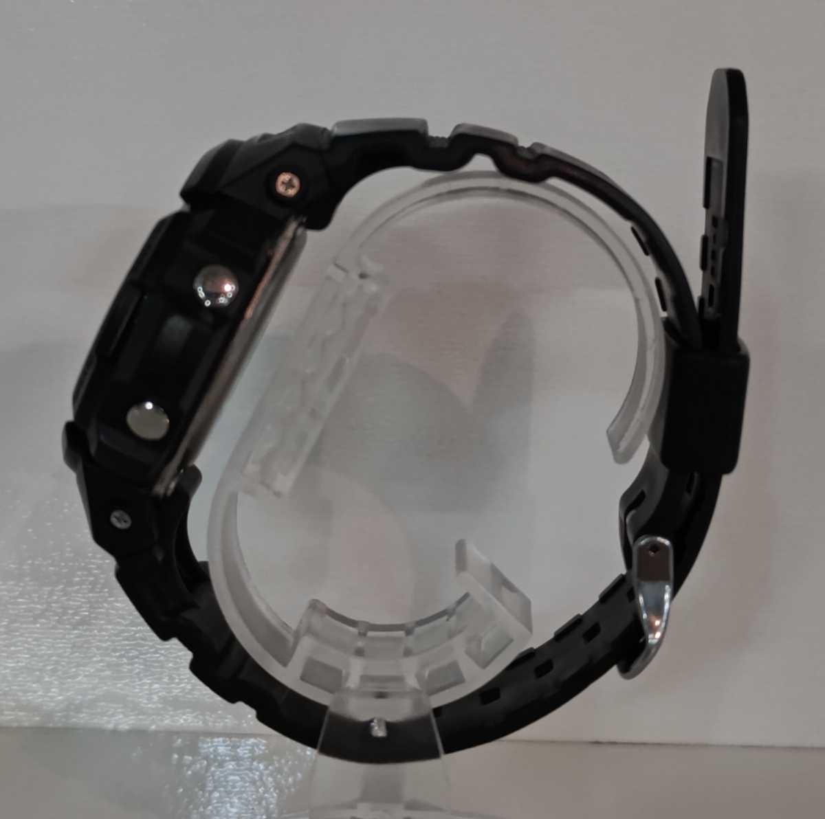 | CASIO G-SHOCK • スポーツ 子供 O送料無料CASIOカシオG-SHOCK/GショックAWG-M100A電波ソーラー動作品マルチバンド6ブラック/ブルー清掃済アナデジ腕時計メンズ売切り