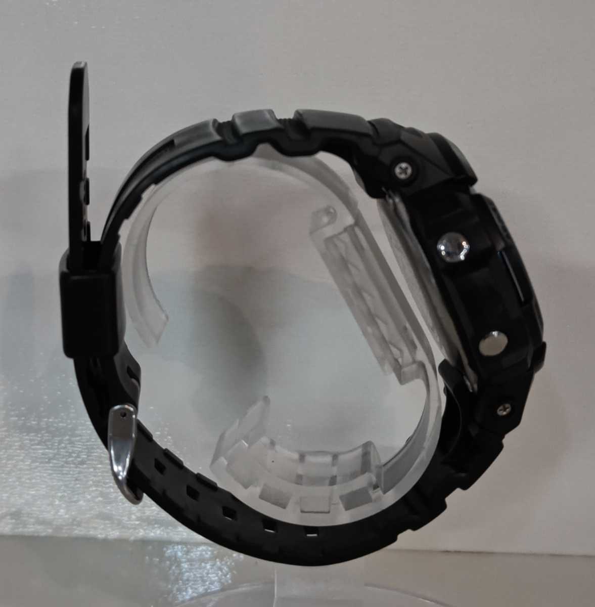 | CASIO G-SHOCK • スポーツ 子供 O送料無料CASIOカシオG-SHOCK/GショックAWG-M100A電波ソーラー動作品マルチバンド6ブラック/ブルー清掃済アナデジ腕時計メンズ売切り