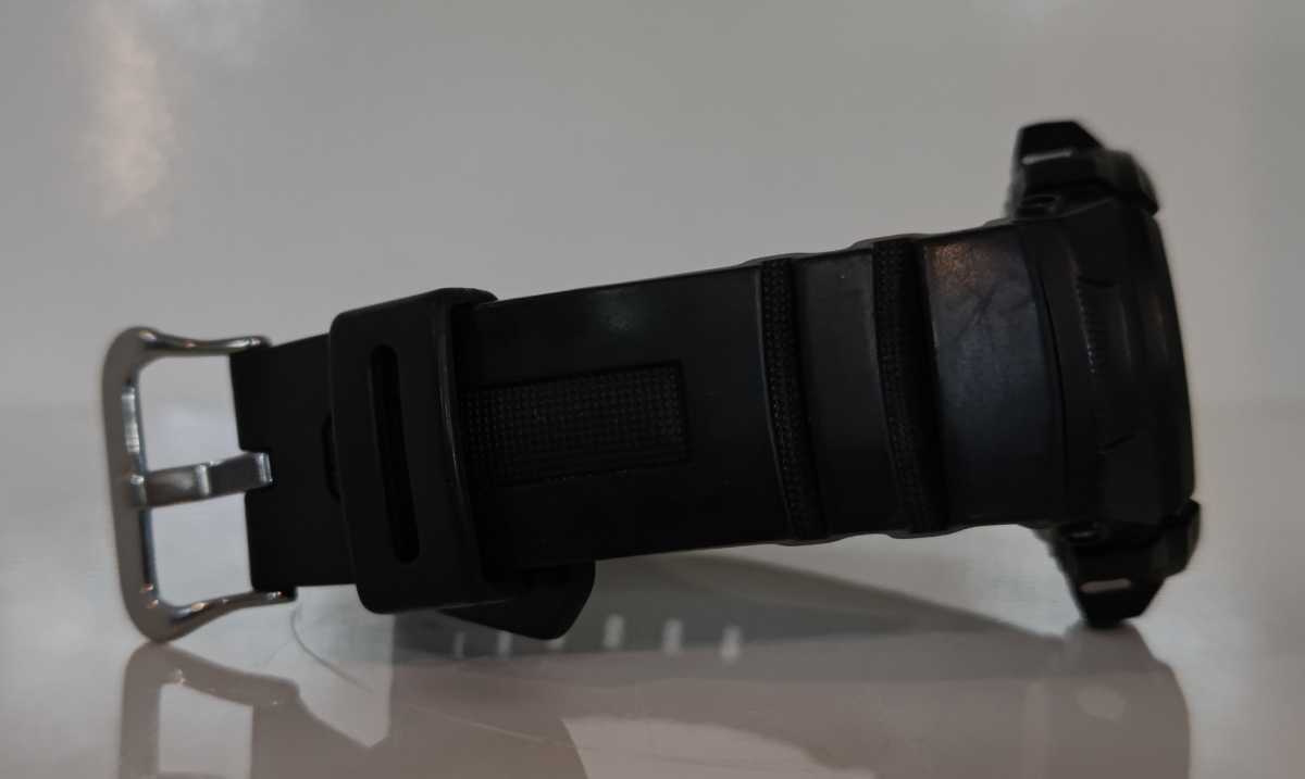 | CASIO G-SHOCK • スポーツ 子供 O送料無料CASIOカシオG-SHOCK/GショックAWG-M100A電波ソーラー動作品マルチバンド6ブラック/ブルー清掃済アナデジ腕時計メンズ売切り