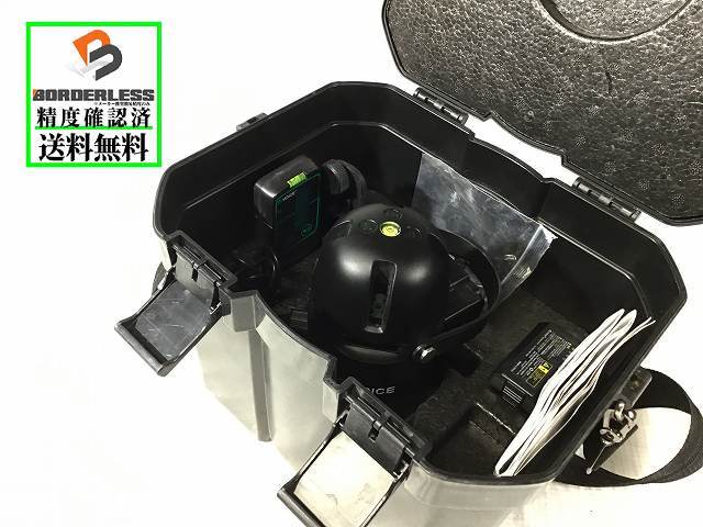 高品質，セール 品 VOICE ヴォイス レーザー墨出し器 フルライングリーンレーザー Model-G8 フルライン照射モデル バッテリー2個 受光機付き 45131(光学測定器)｜売買されたオークション情報、yahooの商品情報を 光学測定器