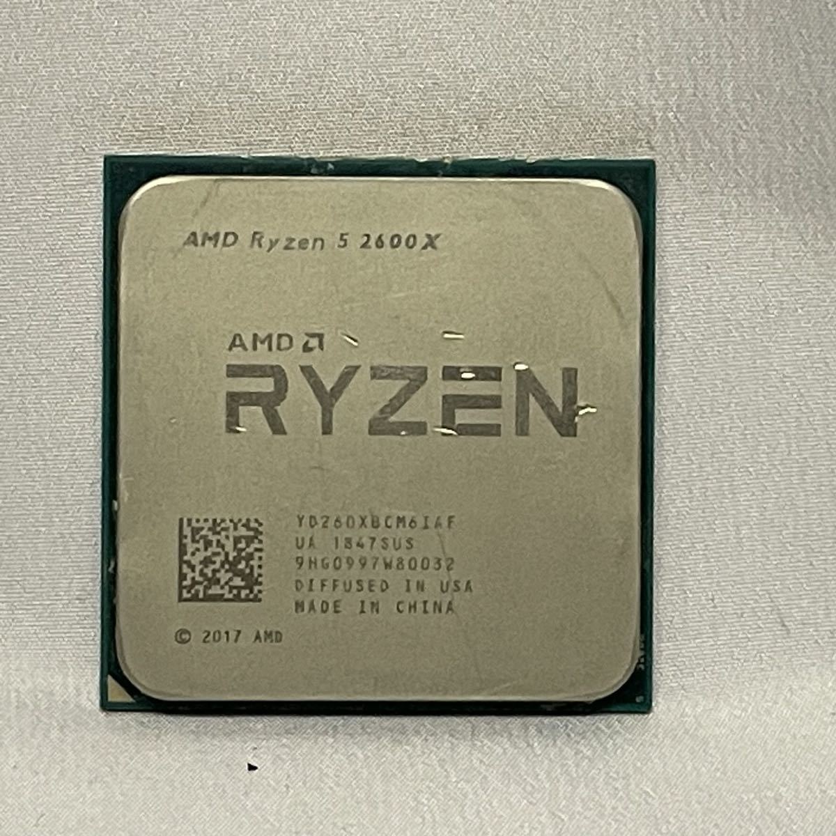 送料無料 Ryzen 5 2600X AMD ジャンク CPU 起動不可