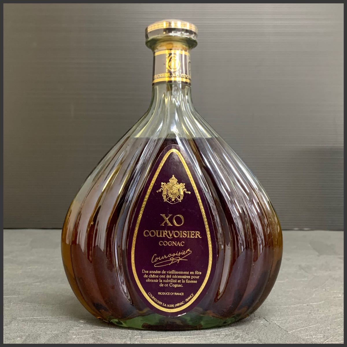古酒 未開栓 XO COURVOISIER COGNAC 700ml 40% コニャック ブランデー