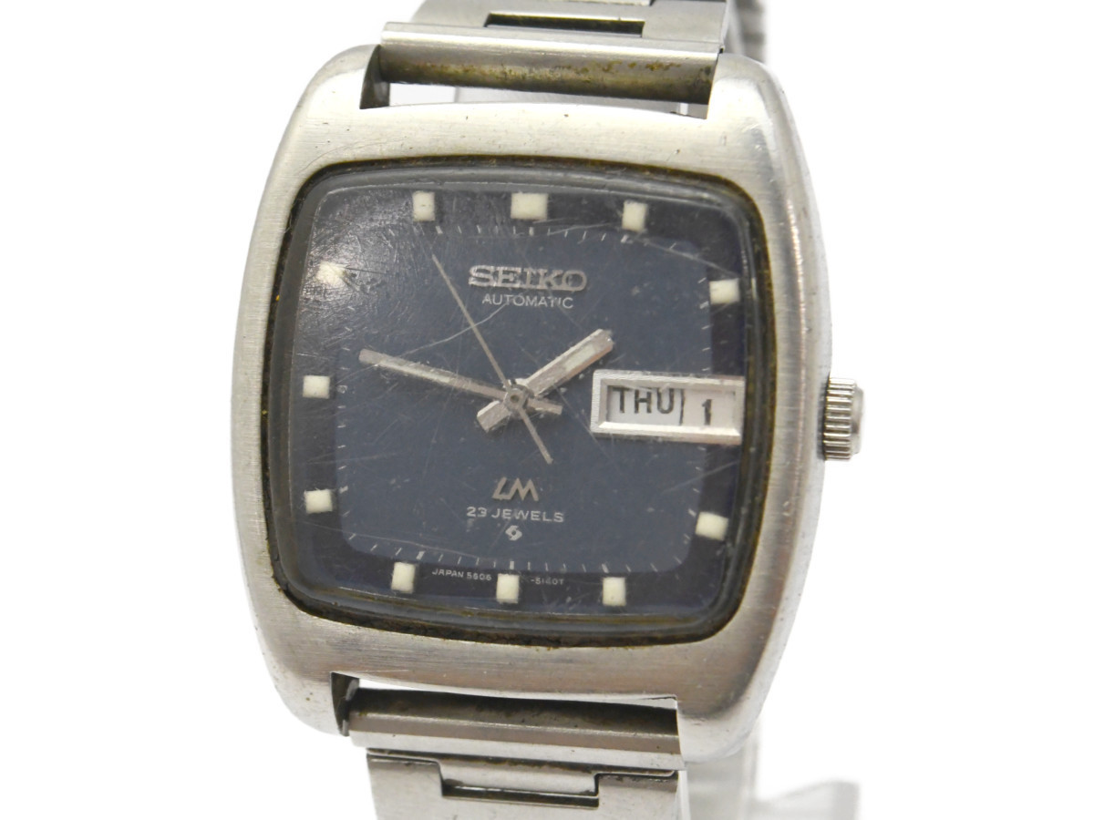 中古品] 稼働品【SEIKO】セイコー ロードマチック 5606-5040 23石 自動 