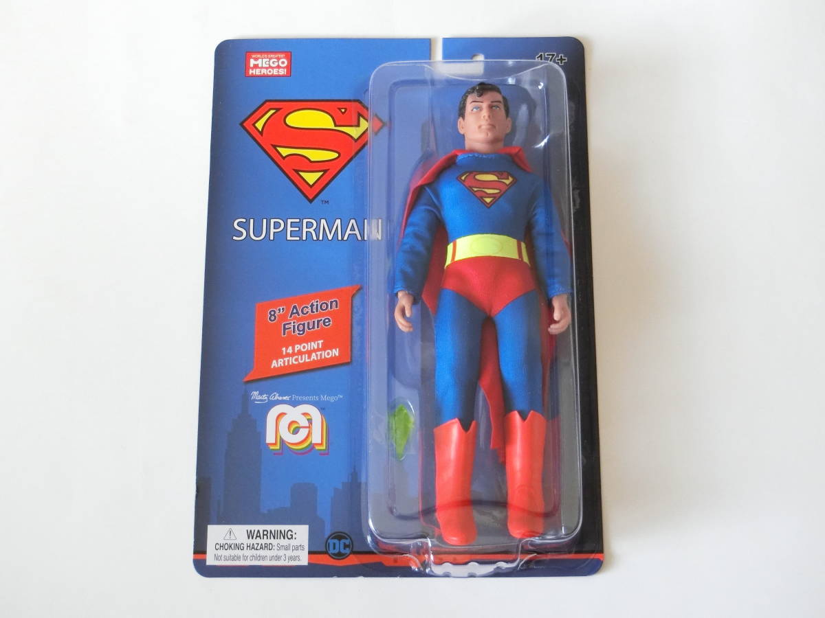  Mego スーパーマン 8インチ フィギュア メゴ(スーパーマン)｜売買されたオークション情報、yahooの商品情報をアーカイブ公開 - オークファン スーパーマン