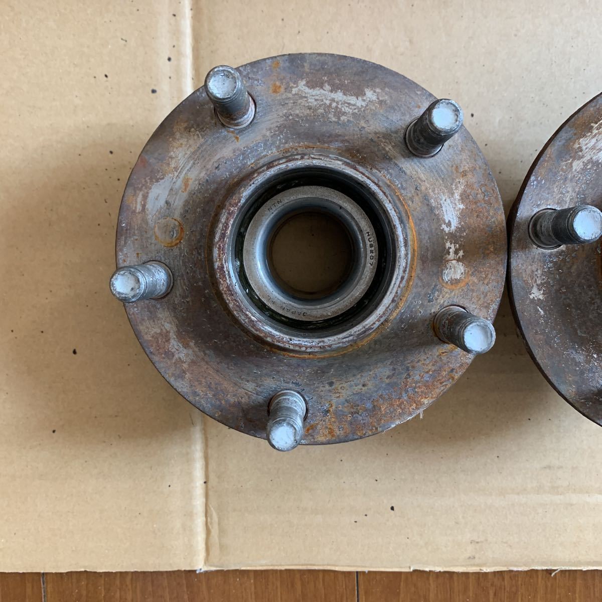 【良品以上、走行距離短、当日発送】S14 S15 シルビア　純正　フロント　ハブ 左右セット　ハブベアリング ABSあり　bb