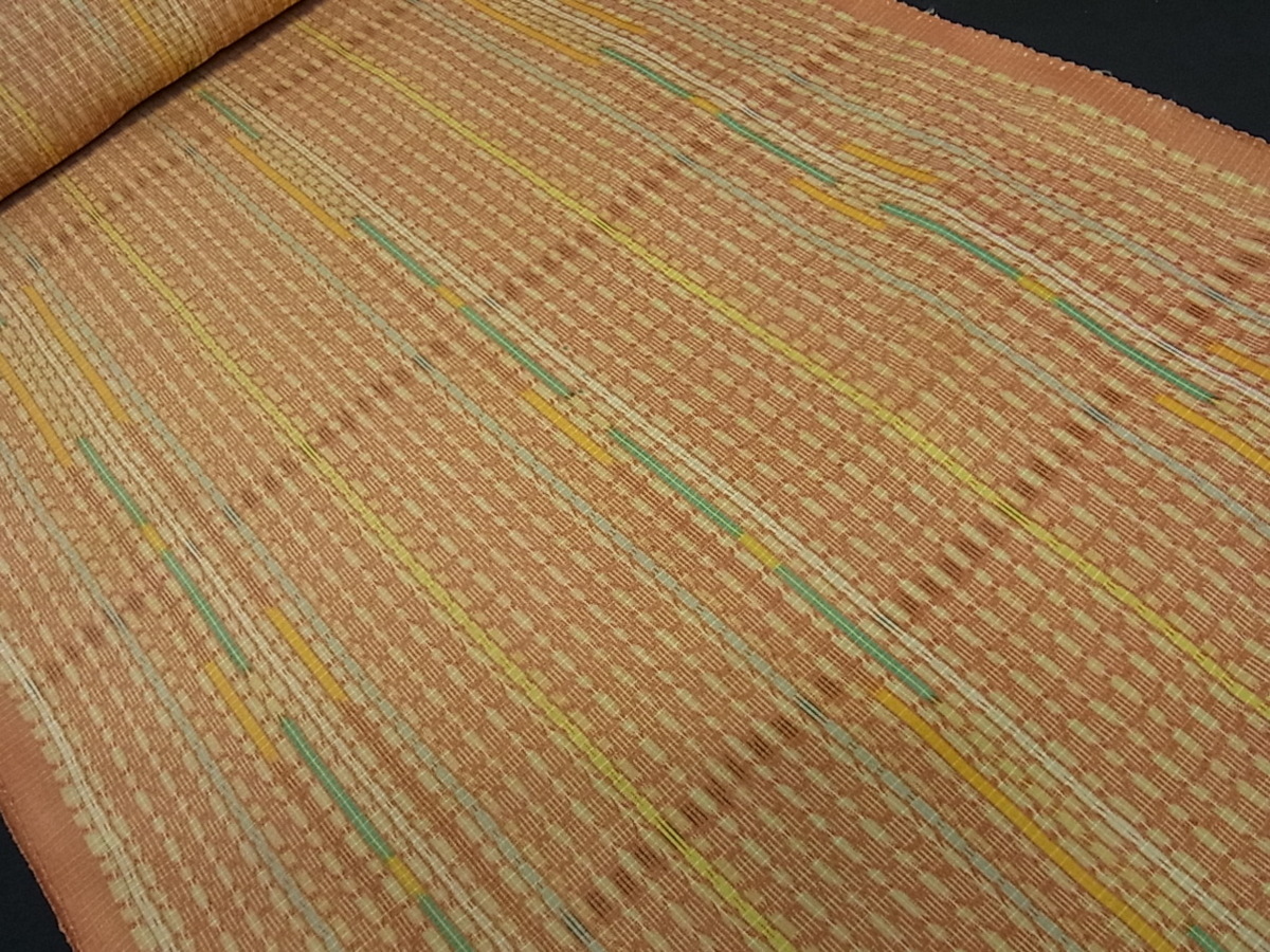 平和屋着物■大島紬　反物　着尺　逸品　未使用　ccc2160