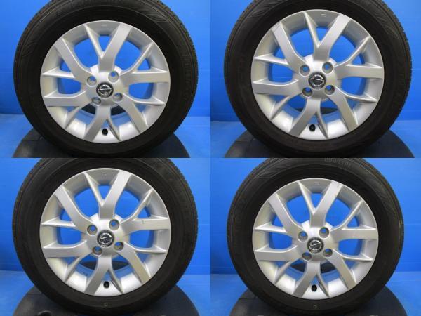  純正アルミ 日産 ノート 15 5.5 +40 4H100 サマータイヤ ダンロップ エナセーブ EC202 185/65R15(ラジアルタイヤ)｜売買されたオークション情報、yahooの商品情報をアーカイブ公開 - オークファン 4穴