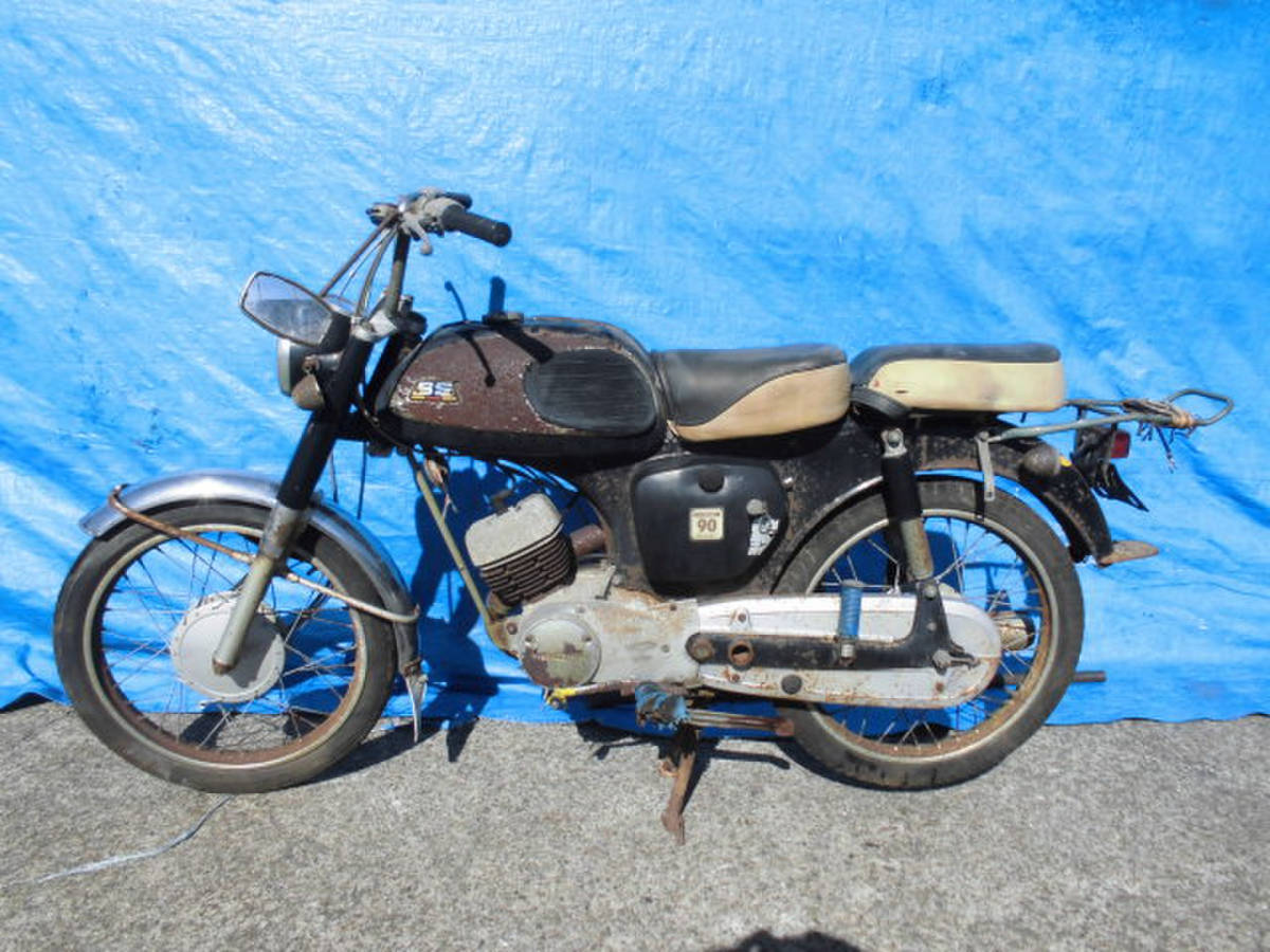 ブリジストン☆BS90☆デラックス☆1966年☆キックOK☆キー有り☆販売