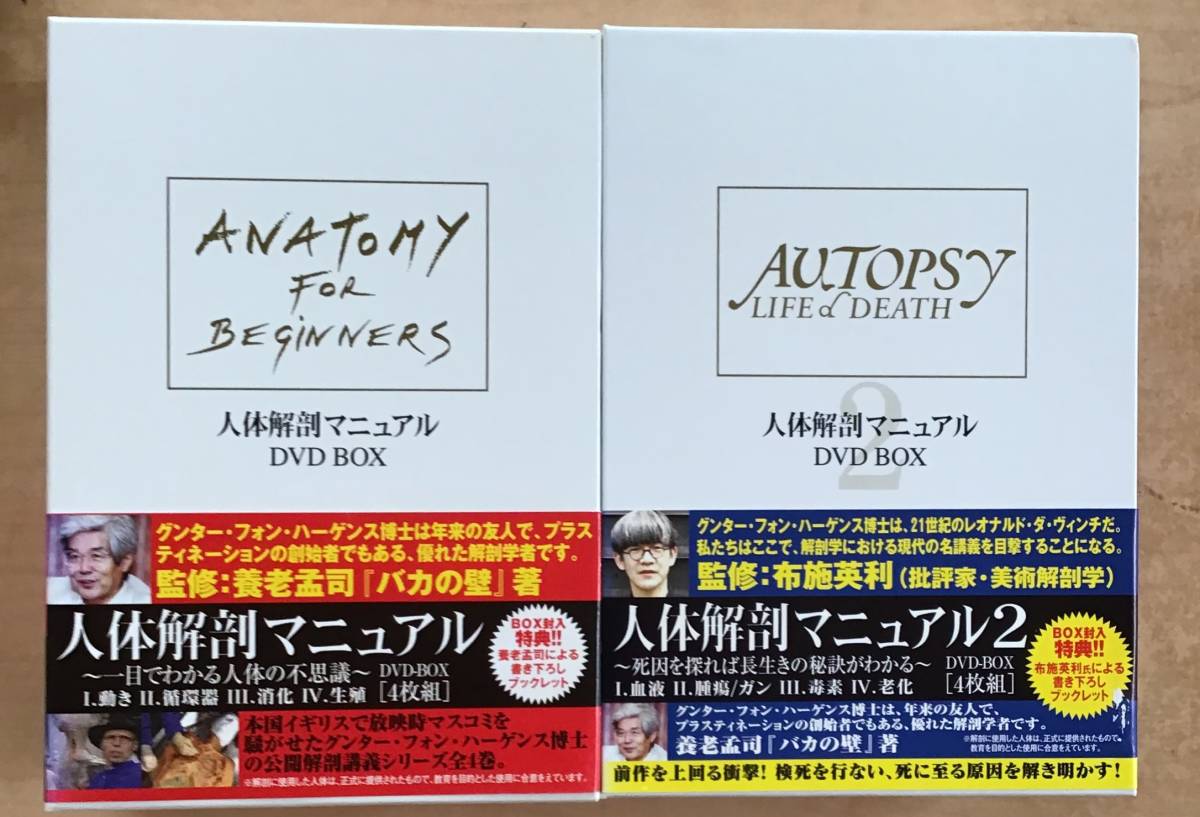 Amazon.co.jp: 人体解剖マニュアル ~一目でわかる人体の不思議~ DVD-BOX :