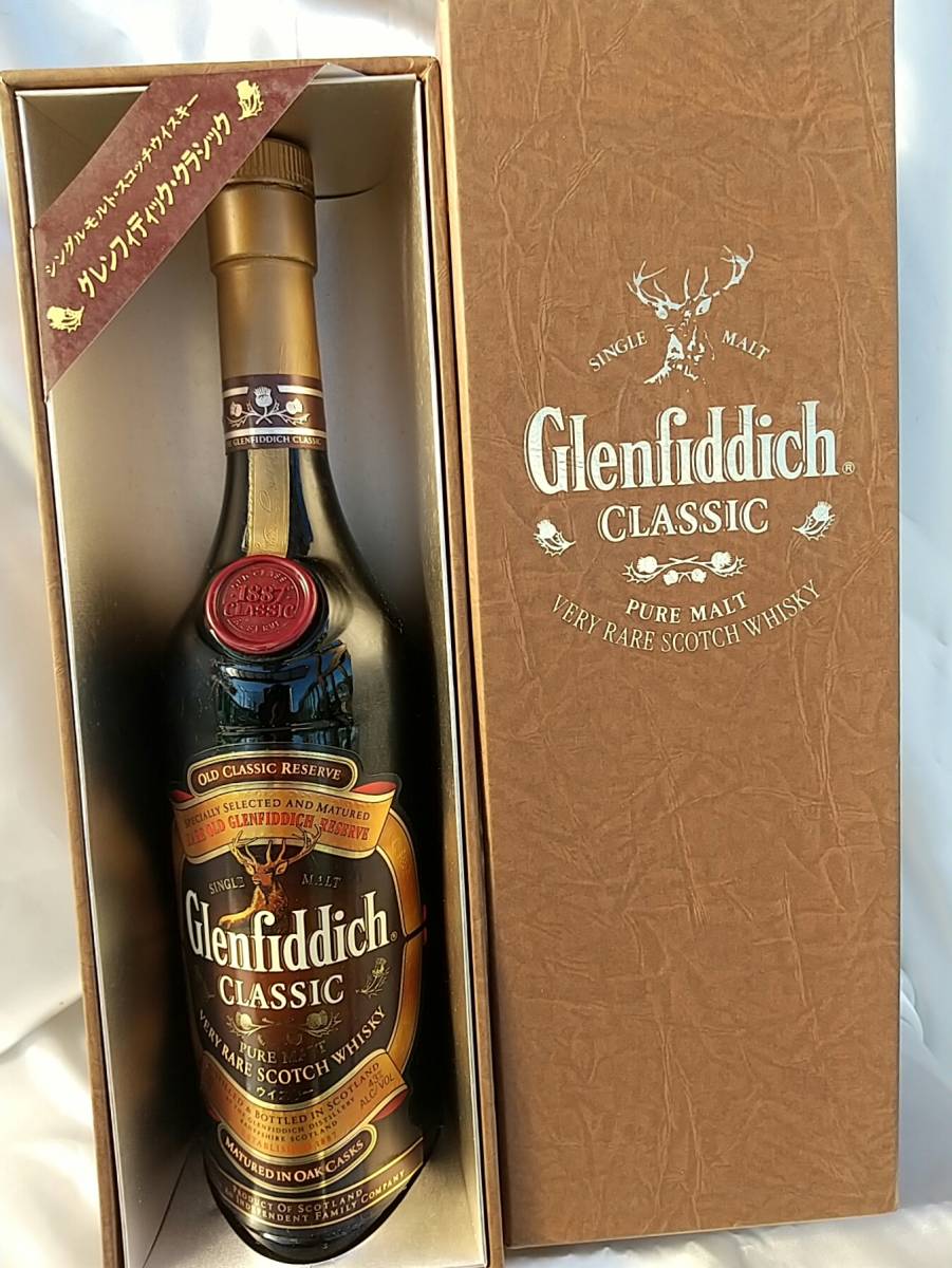 飲料・酒 【希少未開栓】Glenfiddich Classic ピュアモルトウイスキー