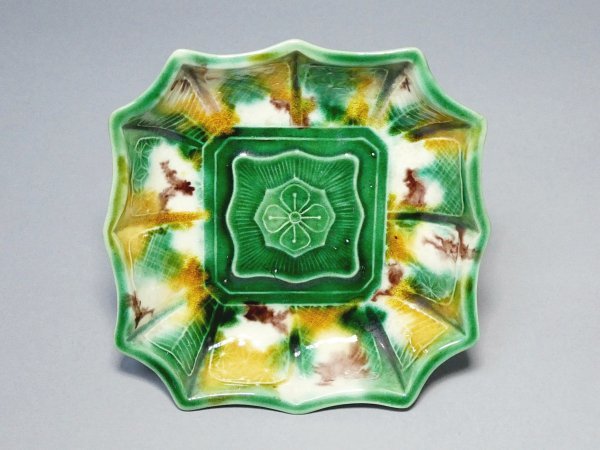 Yahoo!オークション – Gallery Nisui | 九谷焼 珉平焼三彩皿 「珉平