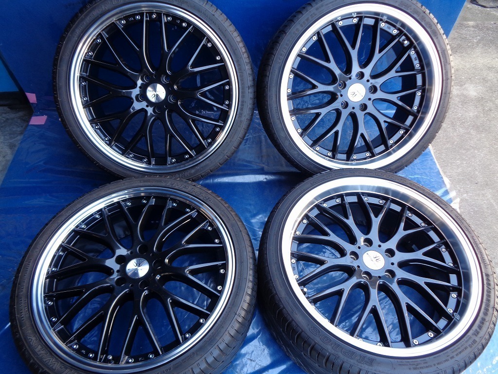 北海道 19インチ‐8J ＋42 114.3-5穴 タイヤ245/40R19 アルミ