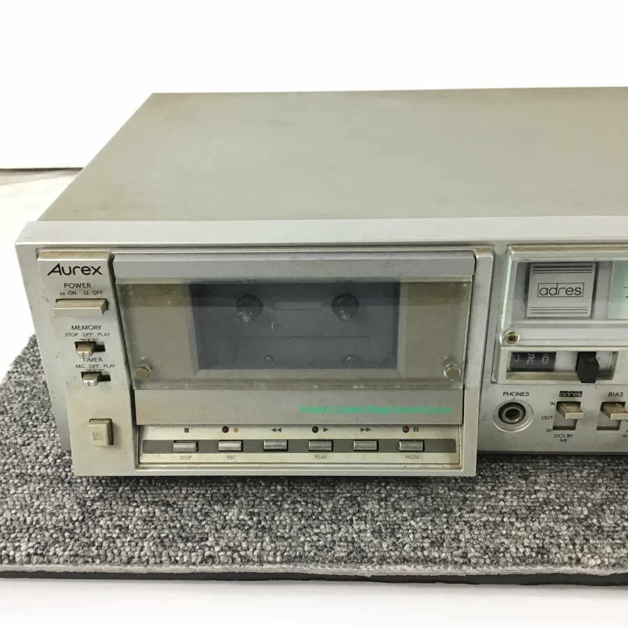 Aurex PC-X60AD カセットデッキ オーレックス テープ動作不良