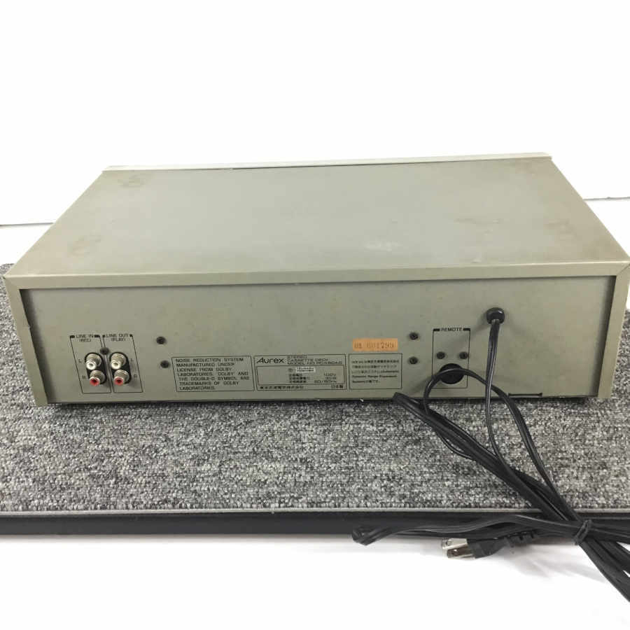 Aurex PC-X60AD カセットデッキ オーレックス テープ動作不良