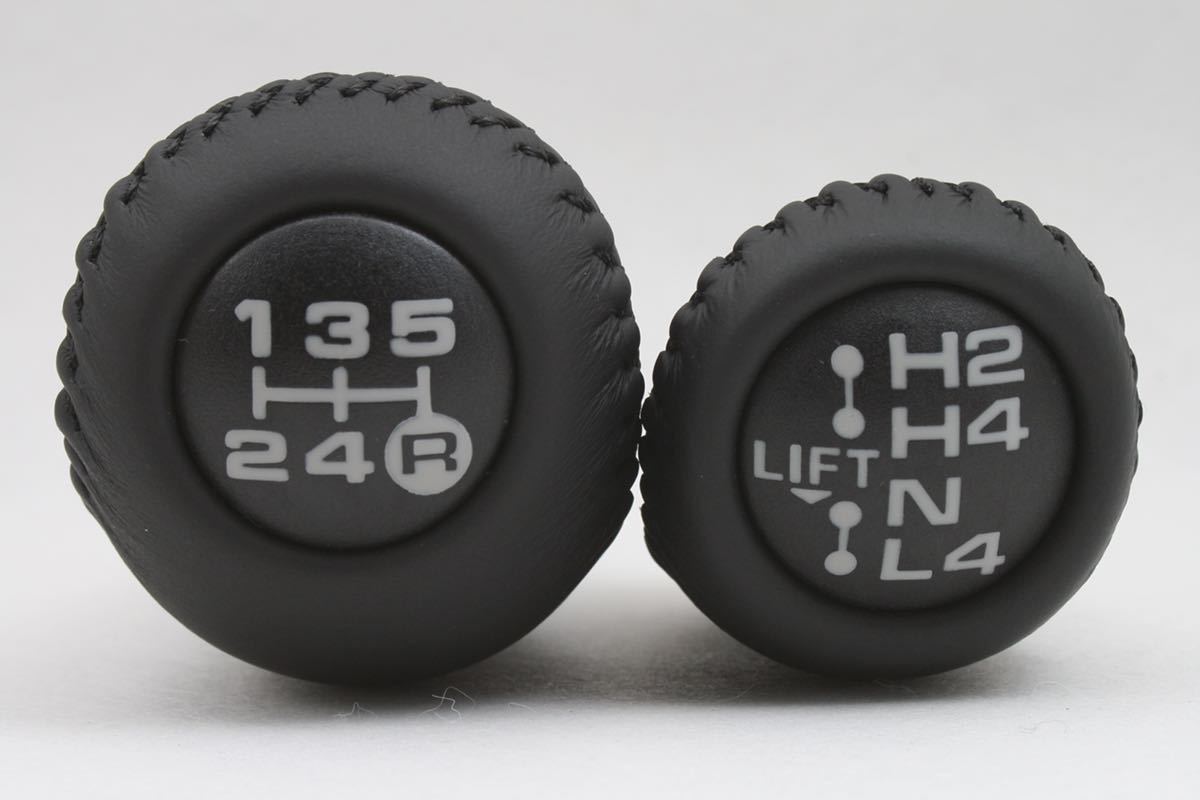 新品トヨタ純正 シフトノブ&トランスファーノブセット 再販ランクル70に取付可能_5