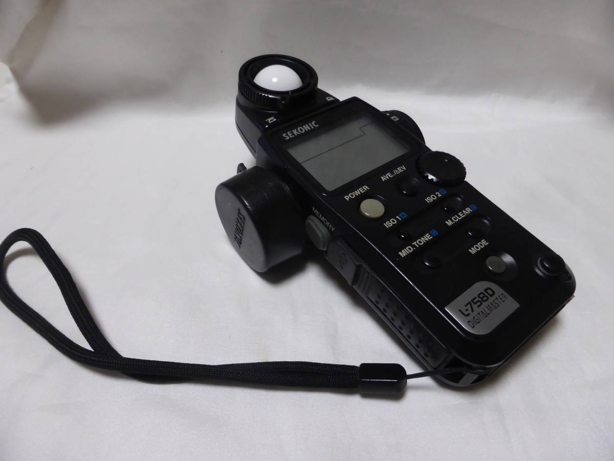 SEKONIC デジタルマスター L-758D 露出計 通電OK 未確認 ジャンク