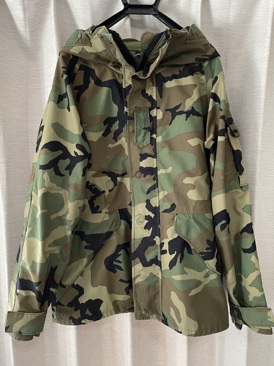 米軍実物 レア マウンテンパーカー ARMY 迷彩ジャケット Medium
