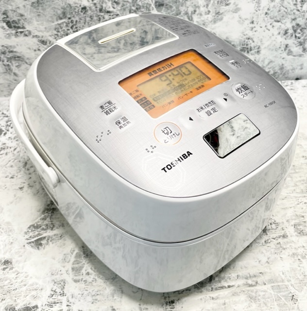TK170 TOSHIBA/東芝 真空圧力IHジャー炊飯器 RC-10VSK 鍛造かまど銅釜 5.5合炊き