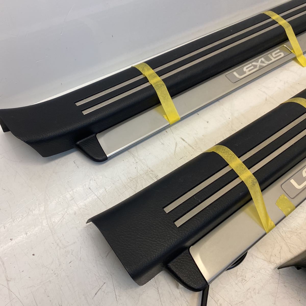 ls460スカッフプレート レクサス LS460 USF40 LEDイルミネーション