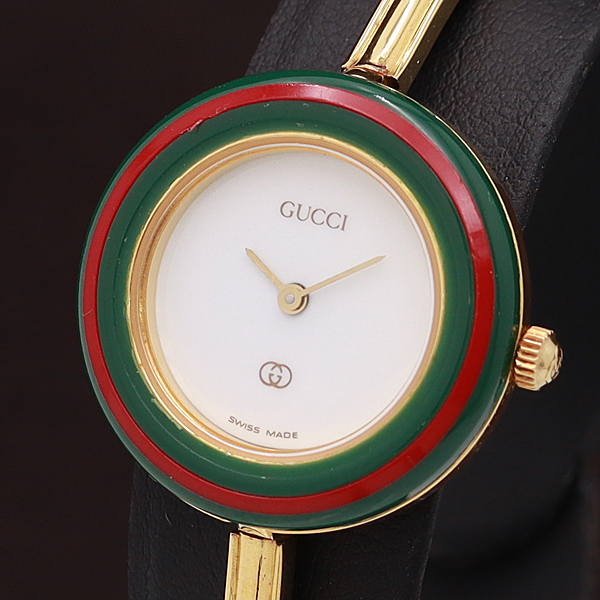 GUCCI グッチ チェンジベゼル 12色 稼働品 腕時計