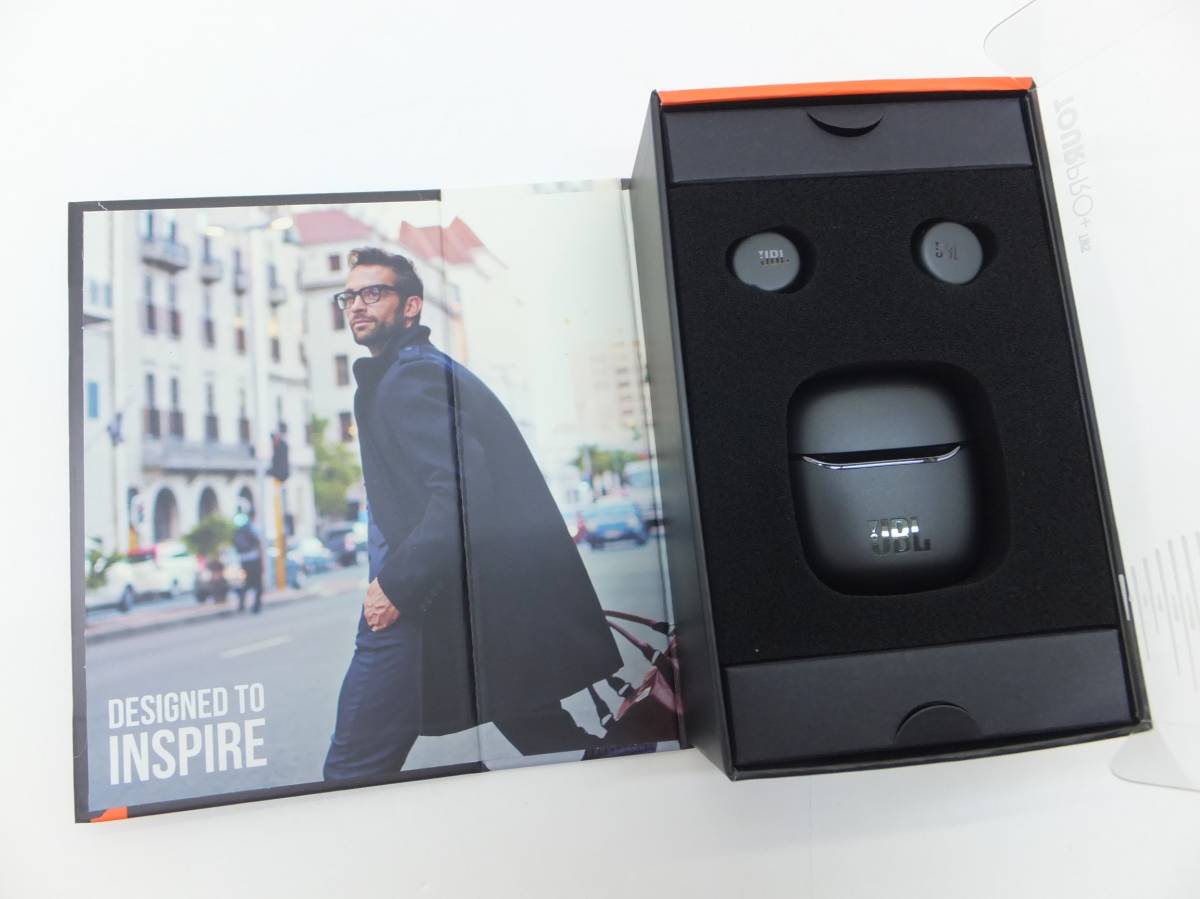 52SA☆JBL TOUR Pro+ TWS [BLTOURPROPTWSBLK] ハイブリッドノイズキャンセリング搭載完全ワイヤレスイヤホン 中古 JBL Tour TWS MOST The sale