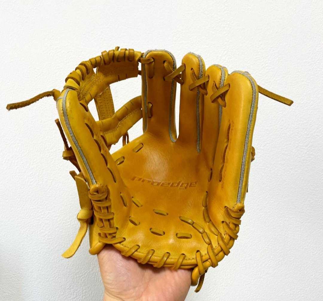 SSK プロエッジ 型抜群 極美品 即戦力 軟式 少年 内野手用グローブ 