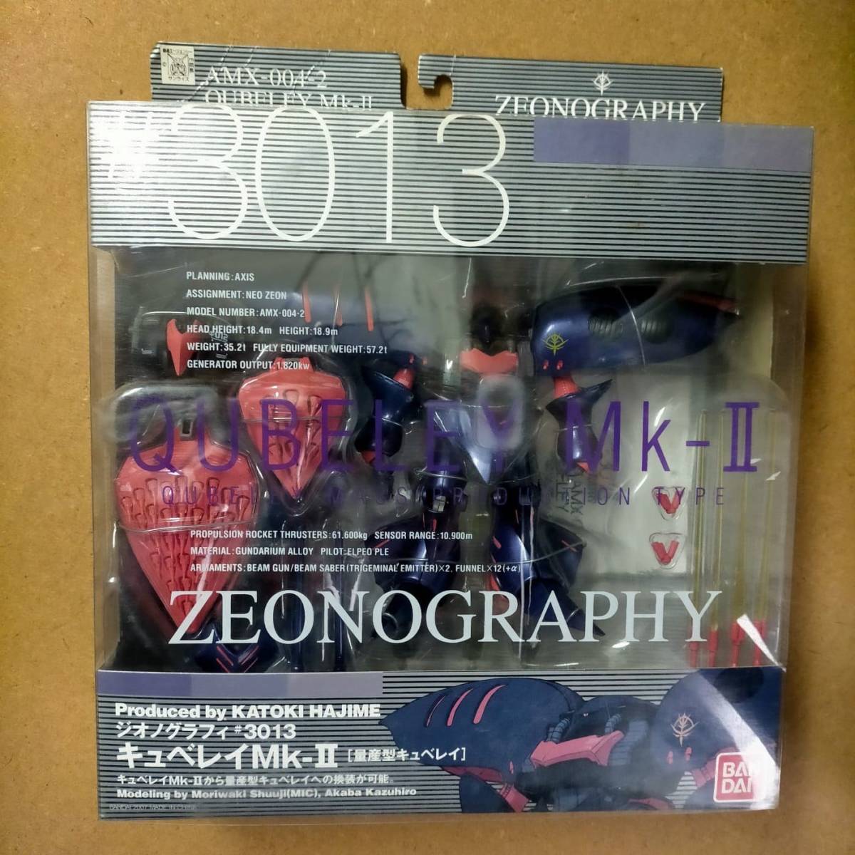 正規品 GUNDAM FIX FIGURATION ZEONOGRAPHY #3013 キュベレイ Mk-II 