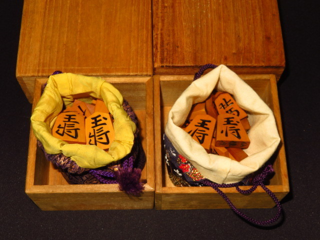 並彫 将棋 仙佳作 将棋駒 - 桐箱付 本黄楊 おもちゃ Yahoo
