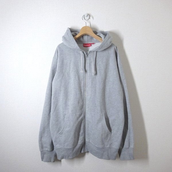 【XLサイズ】Supreme シュプリーム ANTIHERO Zip－Up Sweatshirt ジップパーカー グレー スウェット フード アンタイヒーロー Supreme ANTIHERO Shirt HERO&frasl;14SS&frasl;ジップパーカー&frasl;S 14SS×ANTI 2025AW