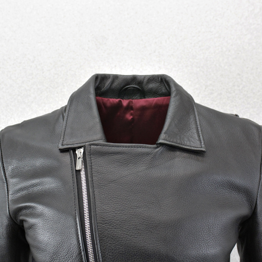 相場価格¥63,800- 美品 NO ID ノーアイディー 牛革 レザー ダブル 相場価格¥63,800- 美品 NO ID ノーアイディー 牛革 レザー ダブル