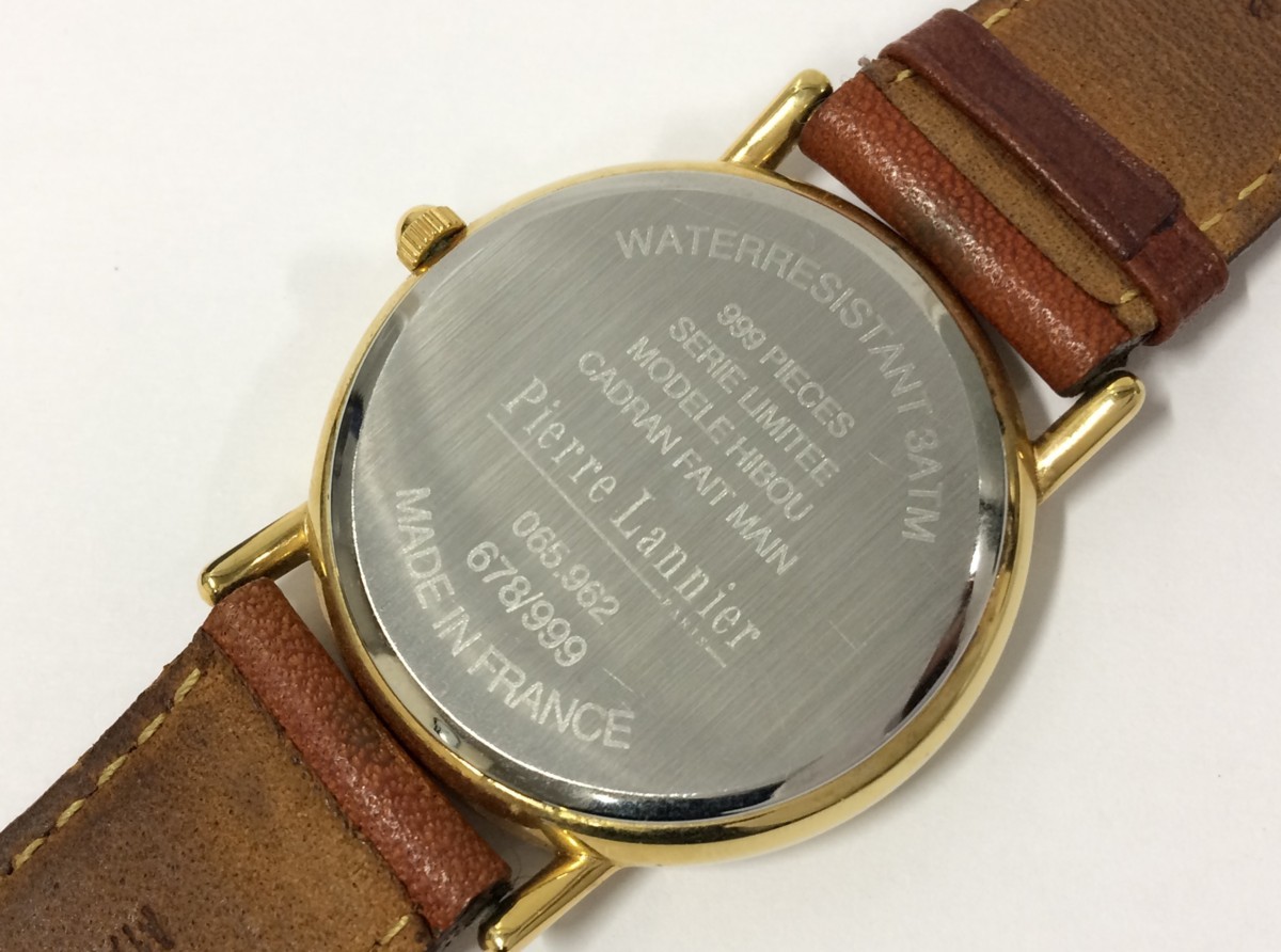 ☆稼働品◎ 限定品 Pierre Lannier ピエール ラニエ 065.962 ふくろう  