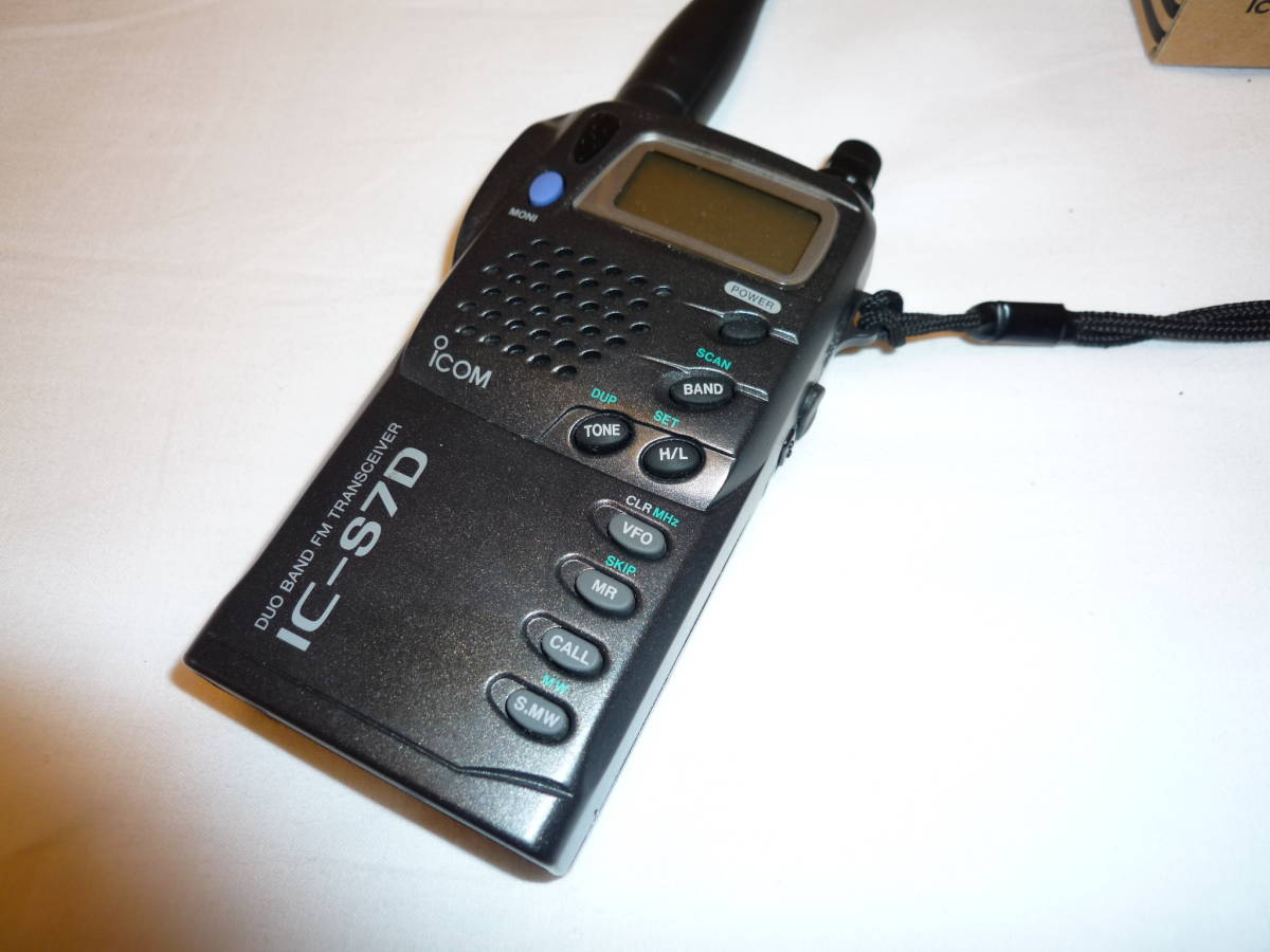icom IC-S7D 144/430MHz FMトランシーバー 比較的きれいな状態のUSED