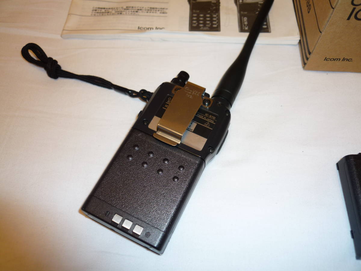 icom IC-S7D 144/430MHz FMトランシーバー 比較的きれいな状態のUSED
