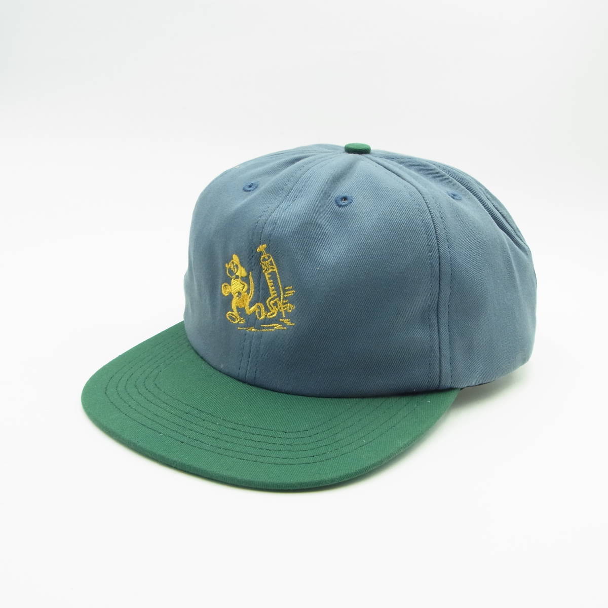 Brain Dead / Mickey Needle Cap / Blue & Green / 帽子 キャップ