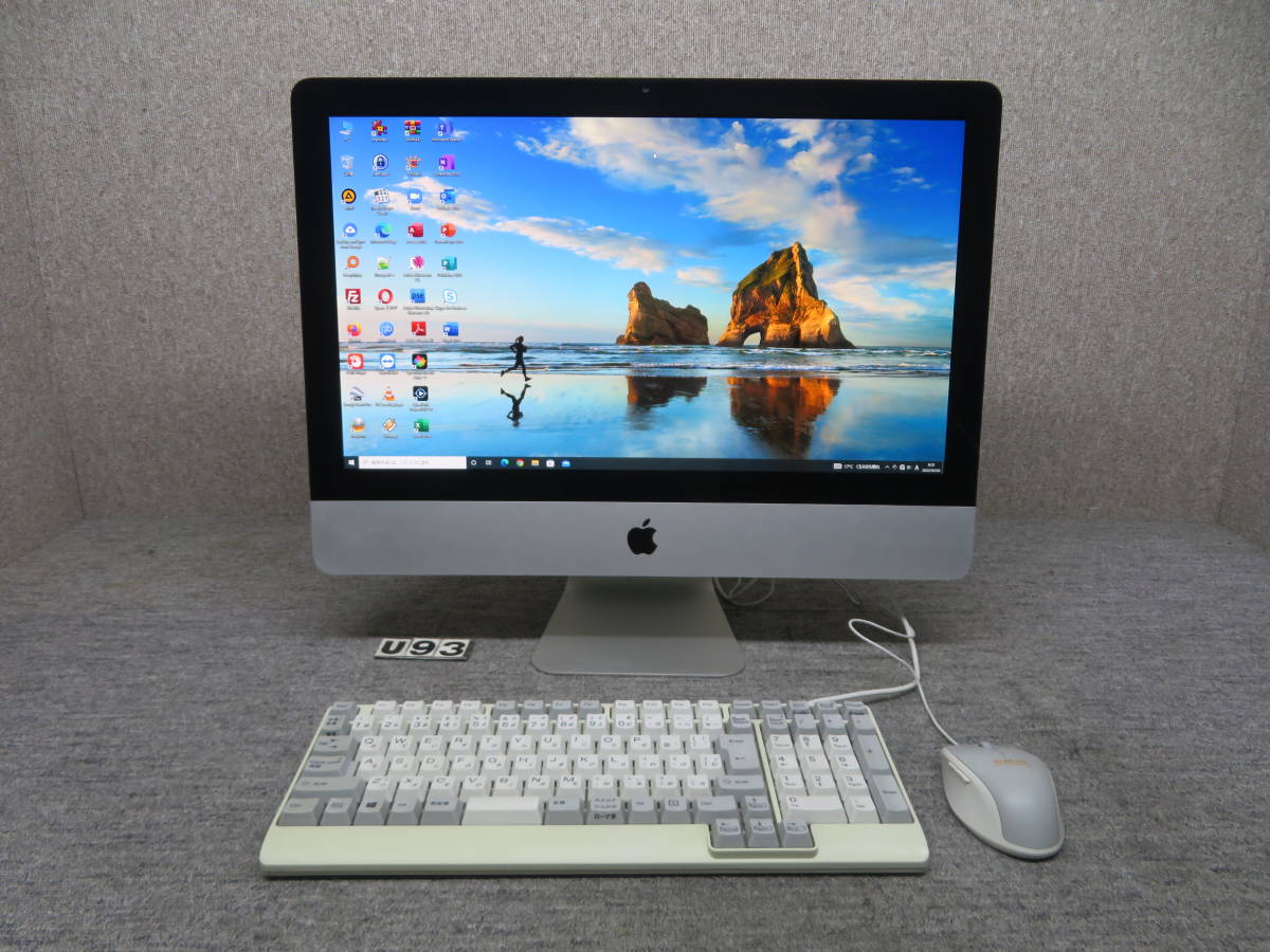 Apple iMac A1311 デスクトップPC 本体 キーボード付 動作良好 低価，大人気】 iMac A1311 究極PC◇ 21.5型☆PC1台で、ダブル macOS