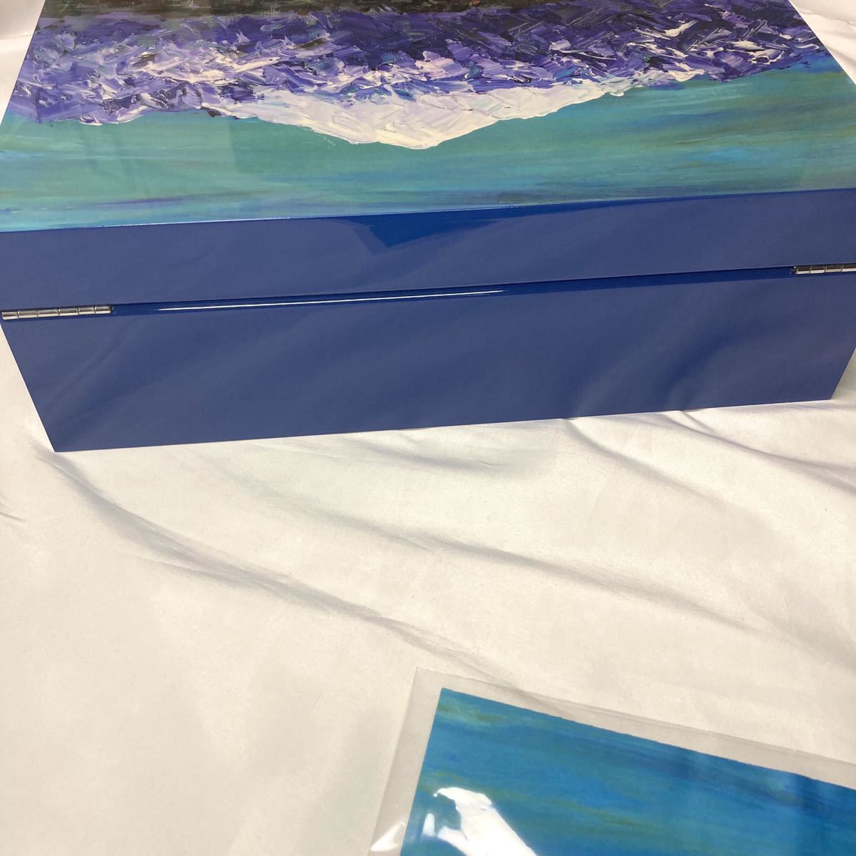 送料無料！晴天でキラキラしている白山と柴山潟 深見東州 ジュエリー 