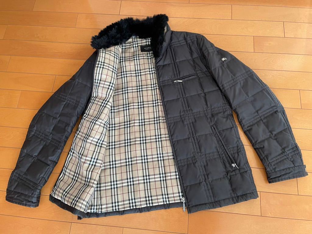 ブランド別 BURBERRY BLACK LABEL バーバリーブラックレーベル ダウン