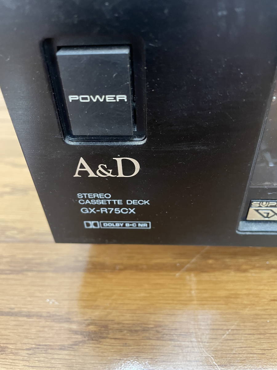オーディオ機器 A&D 赤井電機と三菱電機の共同GX-R75CX クイック
